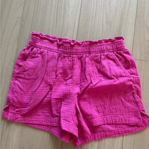 J. Crew Lightweight Guazey Pink Shorts